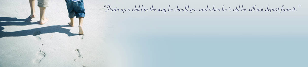 #nivo2 Proverbs 22:6 NIV  Start children off on the way they should go, and even when they are old they will not turn from it.